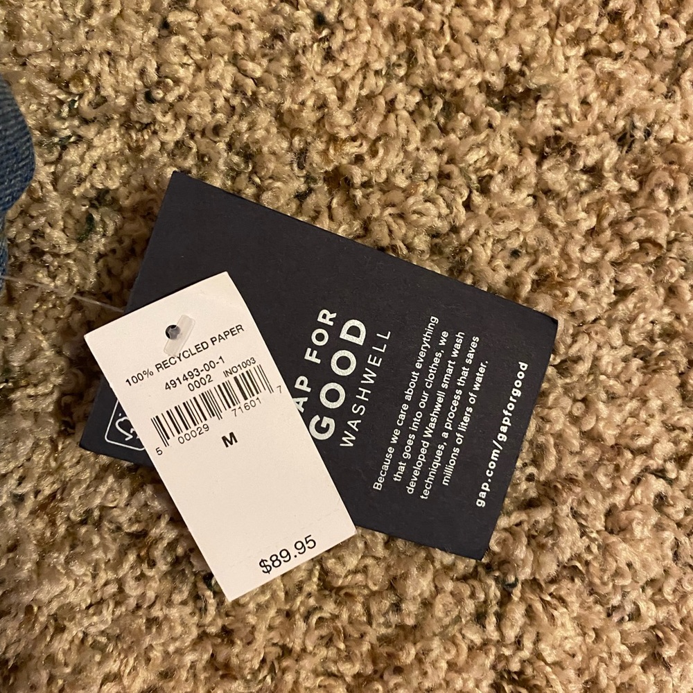 GAP Light Blue Denim Jean Jacket - Picture 3 of 6
